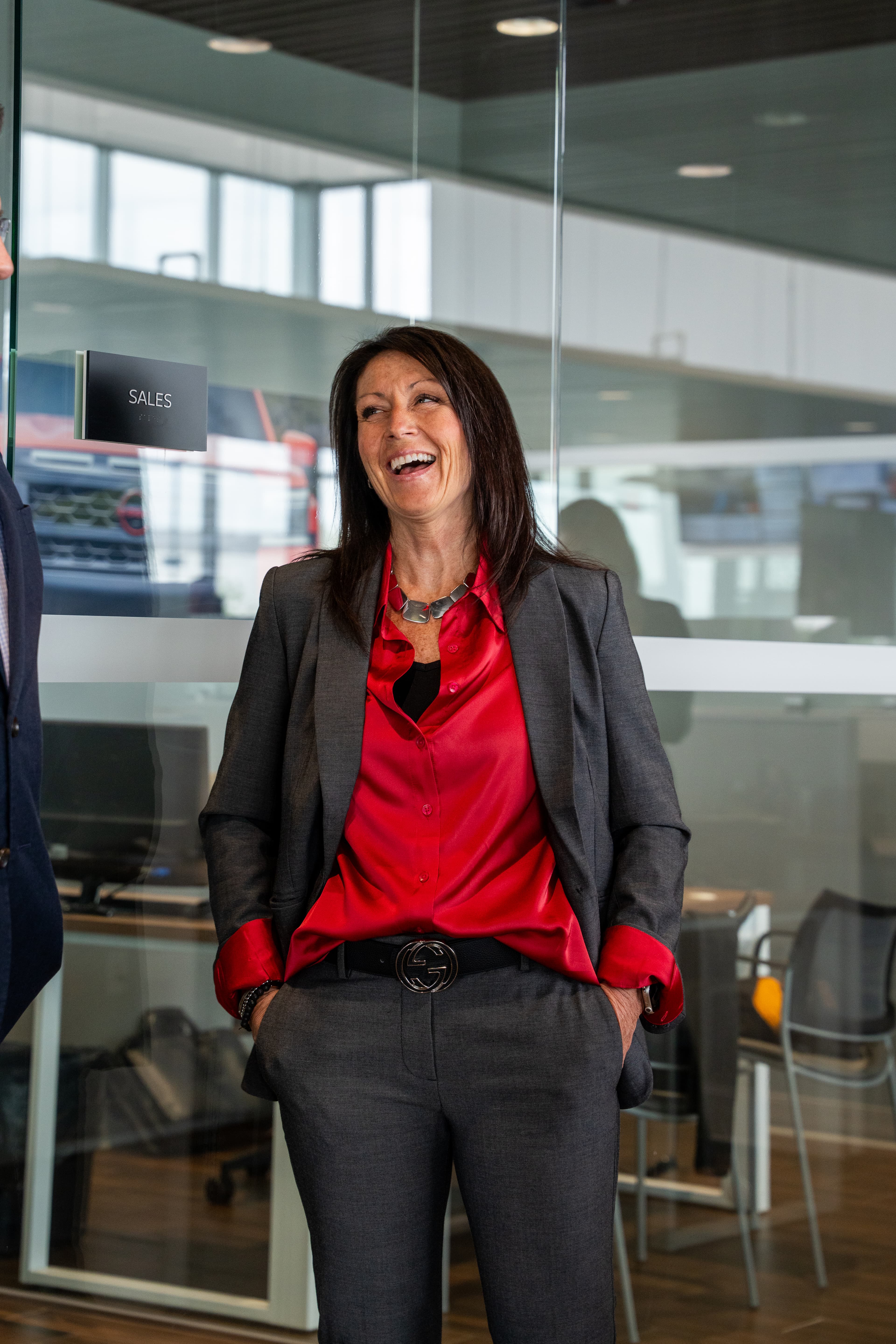 Jami Langham, COO of Coleman Automotive Group, at Nissan of Elgin